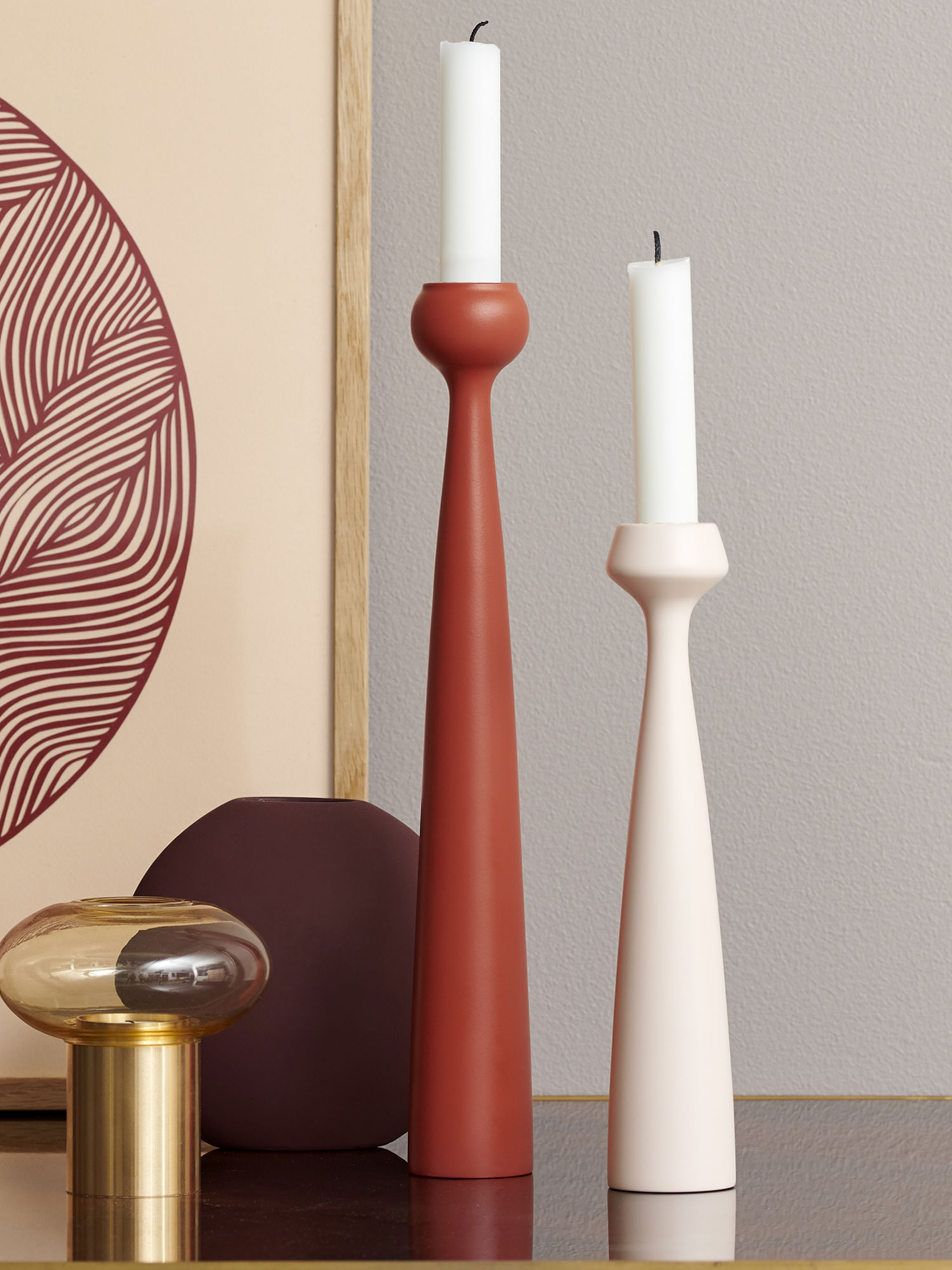 Design Kerzenständer BLOSSOM LILY von applicata | HolzDesignPur