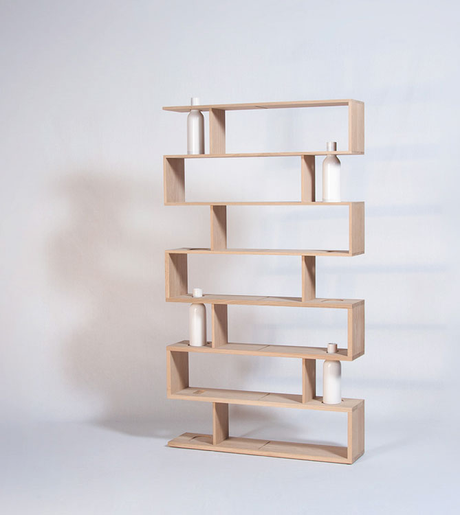 Design-Bücherregal BIBLIOFLEUR von Drugeot Labo