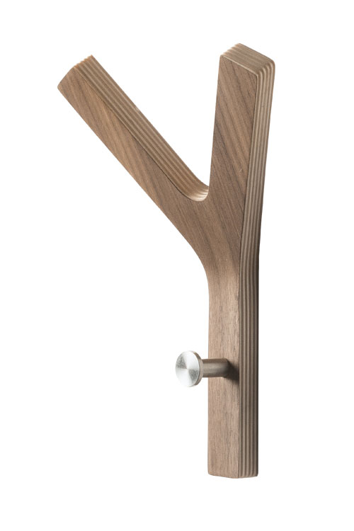 Holz Garderobenhaken MINI Y-HOOK von Hoigaard | HolzDesignPur