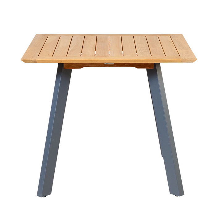 Gartentisch LUNA aus Holz quadratisch von Traditional Teak HolzDesignPur