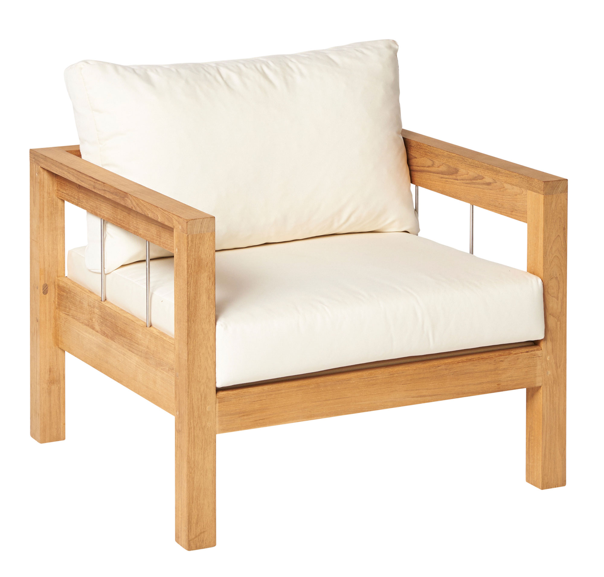 Gartensessel MAXIMA aus Holz von Traditional Teak HolzDesignPur