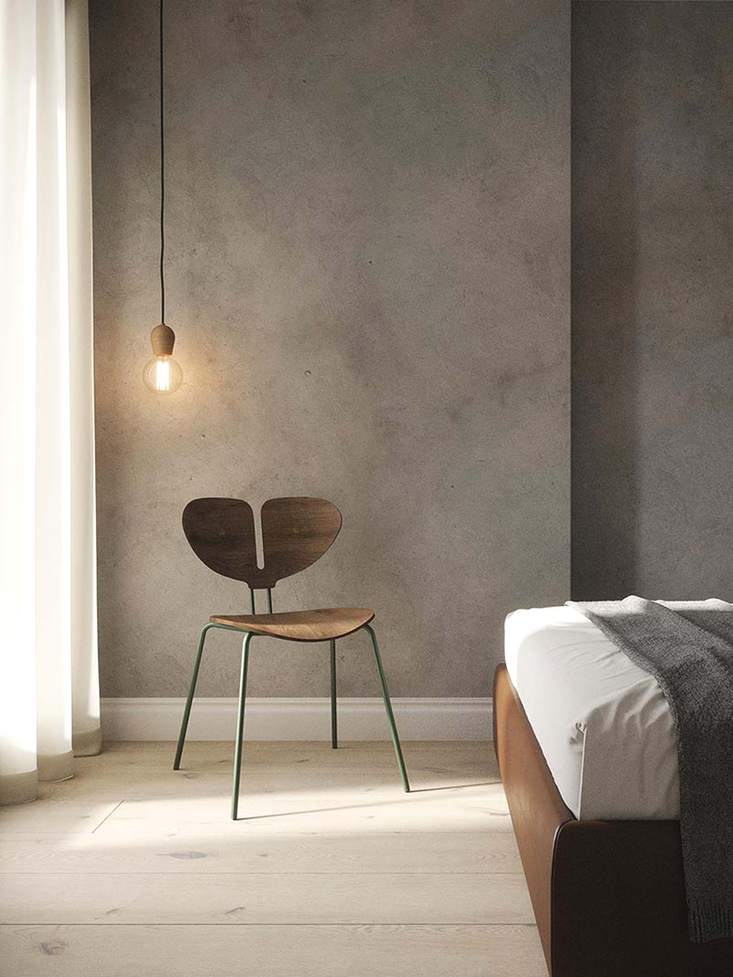 Glühbirnen Lampe BRIGHT SPROUT von Nordic Tales I HolzDesignPur