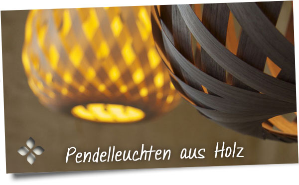Pendelleuchten aus Holz Pendelleuchten aus Holz