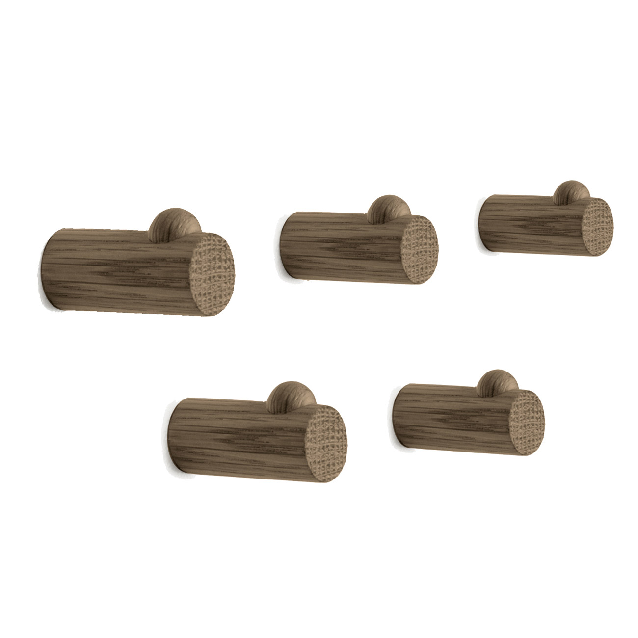 5er Wandhaken-Set HANG von applicata | HolzDesignPur