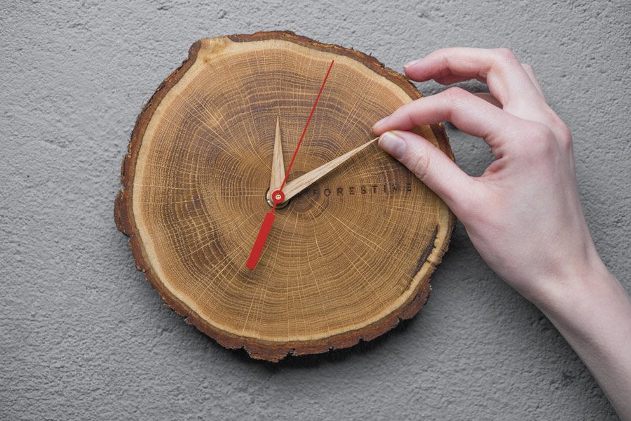 Holz Wanduhr FORESTIME von Rio Lindo | HolzDesignPur