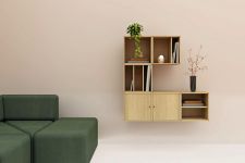 Wandregalsystem Würfel aus Holz Komb 4 - S10 SIGNATURE von Andersen Furniture