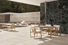 Gartenstuhl mit Armlehnen BK10 Dining Chair von Carl Hansen and Son