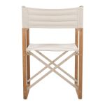 Rückansicht des Outdoor Regiestuhls SOFIA DIRECTOR CHAIR von Traditional Teak 