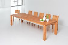 Ausziehtisch Holz in Buche geölt AMBER von vitamin design