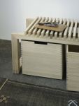 Detailansicht Holzbank CUTTER BENCH von Skagerak in Eiche natur Holzbank in Eiche Detail - CUTTER BENCH von Skagerak
