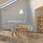 Der Esstisch LOCA von vitamin design wirkt durch seine leicht nach außen zeigenden, runden Beinen besonders modern moderner Esstisch in Eiche, geölt - LOCA von vitmain design