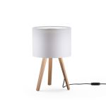 LUCA STAND little von maigrau - Design Tischleuchte mit Holz Fuß