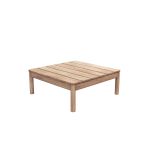 Tradition Lounge Table Low 27 von Skagerak by Fritz Hansen Outdoor Loungetisch in niedrig