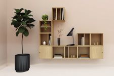 Wandregalsystem Würfel aus Holz Kombination 8 - S10 SIGNATURE von Andersen Furniture