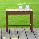 Blumenhocker SAMOA FLOWER von Jan Kurtz mit den Maßen 25 x 50 x 40 cm  Blumenhocker aus Teakholz für den Outdoor-Bereich - SAMOA FLOWER von Jan Kurtz