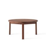 Runder Wohnzimmertisch 70 cm aus Walnuss - PASSAGE LOUNGE TABLE von Audo Copenhagen