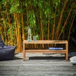 SAMOA von Jan Kurtz - Teakholz Beistelltisch für den Outdoor-Bereich, Garten und Terrasse 