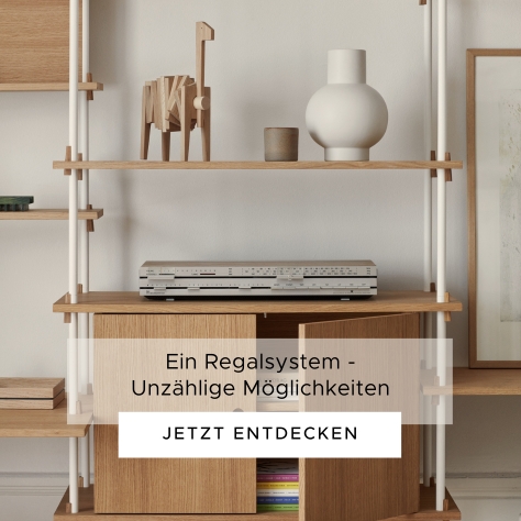 Ein Regalsystem - Unzählige Möglichkeiten