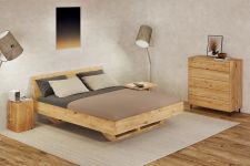 Das moderne Design-Massivholzbett QUADRA von vitamin design modernes Design Bett aus massivem Holz QUADRA von vitamin design