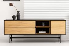 Sideboard aus Holz und Metall - MAYA LOWER von take me HOME
