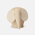 NUNU von WOUD - mittelgroße Design Holzfigur als Elefant