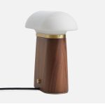 Tischleuchte aus Holzfurnier und Glas Nova Table Lamp von Woud