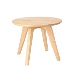 Der runde Couchtisch DWELLER von Jan Kurtz aus Eichenholz mit 50 cm Durchmesser Design Couchtisch rund - DWELLER von Jan Kurtz