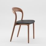 moderner Holzstuhl aus Walnuss - NEVA LIGHT von Artisan