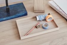 Klare Linien, nachhaltige Materialien und eine hochwertige Verarbeitung kennzeichnen dieHolzschaleNOMAD TRAY SMALL von Skagerak Holzschale als Ablage - NOMAD TRAY SMALL von Skagerak