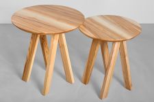 Couchtisch Massivholz in Esche geölt ZIRKEL von vitamin design