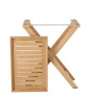 Jan Kurtz CHIO - Beistelltisch Garten klappbar mit abnehmbaren Tablett 