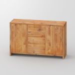 MENA von vitamin design grifflose Kommode in Asteiche geölt