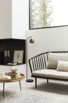 Couchtisch BOWL TABLE XL zusammen mit der Stehleuchte RAY FLOOR LAMP von Mater Mater - BOWL TABLE XL Couchtisch und Stehleuchte RAY FLOOR LAMP