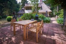 Gartenmöbel-Set MAXIMA aus Holz in Teak im modernen Design von Traditional Teak Gartenmöbel-Set aus Holz in Teak im modernden Design - MAXIMA von Traditional Teak