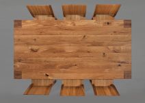 massiver Esstisch in Asteiche geölt TAURUS von vitamin design