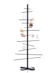 Großer Design Weihnachtsbaum FILIGRANTREE aus Holz von by Wirth - Abbildung in Eiche schwarz lackiert Design Weihnachtsbaum aus Holz in Eiche schwarz lackiert - FILIGRANTREE (L) von by Wirth
