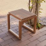 CUTTER STOOL von Skagerak - Gartenhocker aus Teakholz