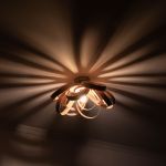 Tom Raffield SKIPPER SMALL FLUSH CEILING LIGHT Deckenleuchte aus Eiche