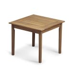 DRACHMANN TABLE 86 von Skagerak - quadratischer Gartentisch aus Holz in Teak