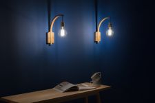 Elegante Wandleuchte von Tom Raffield - HANTER WALL LIGHT