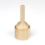 hochwertiger Mörser aus Holz in Esche - PINO von shibui