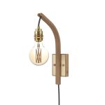 Moderne Wandleuchte WHEAL WALL LIGHT aus Eiche von Tom Raffield  WHEAL WALL LIGHT von Tom Raffield - Wandleuchte aus Eiche