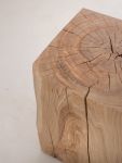 Hocker aus Massivholz in Eiche - BLOCK STOOL von Rio Lindo