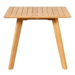 LUNA von Traditional Teak Gartentisch Holz quadratisch 