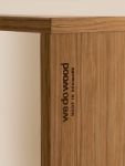 Wandregal aus Holz in Eiche made in Denmark - FOURSQUARE von We Do Wood