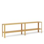 Offenes Regal aus Holz in Eiche 2x2- LEAF SHELF von Form and Refine
