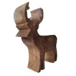 Moderne Holzfigur Reh - DEER von Jan Kurtz