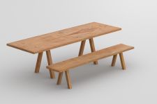 Echtholz Esstisch PAPILIO BASIC von vitamin design