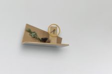 Kleine Wandregale aus Holz - PLIAGE von Drugeot Manufacture