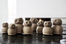 Andersen Furniture - OWL Dekofiguren Eulen aus Holz